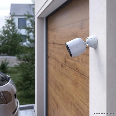 Arlo Total Security Mount - Arlo Certified Accessory - Anti-Theft Mount, Locks Camera into Place, Works with Arlo Ultra, Ultra 2, Pro 3 and Pro 4 Cameras, White - VMA5100-10000S-cr (Renewed) in Saudi Arabia