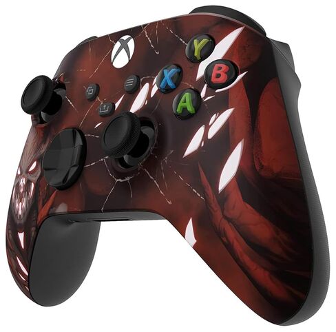 حزمة وحدة تحكم Custom Controllerzz - تتضمن وحدة تحكم لاسلكية مخصصة لأجهزة Xbox Series X/S وXbox One والكمبيوتر الشخصي وكابل USB-C المضفر وحامل وحدة التحكم وحقيبة حماية عالمية in Kuwait
