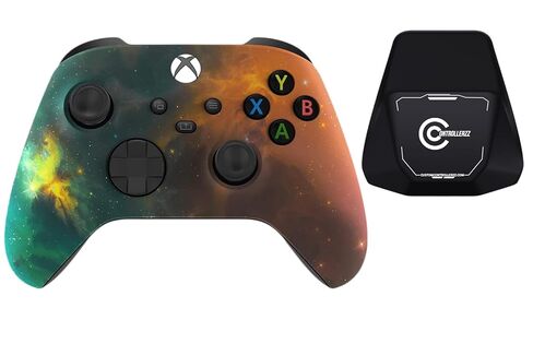 Custom Controllerzz Controller & Controller Stand Bundle – Includes Custom Wireless Controller for Xbox Series X/S, Xbox One, PC & Controller Stand in Kuwait
