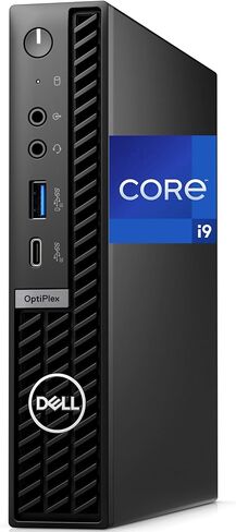 Dell OptiPlex 7020 Plus Micro Computer, Intel Core i9-12900K, 64GB RAM, 2TB NVMe SSD, USB Type-C, Built in WiFi, 3-Display Ports, Bluetooth, Windows 11 Pro, Black 7000 Desktop in Saudi Arabia