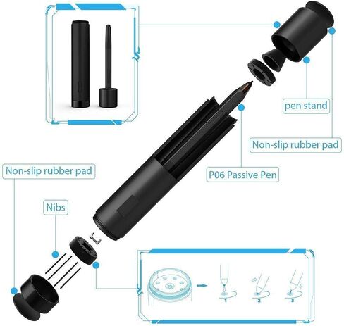 شاشة عرض الرسم XP-PEN Artist12 مقاس 11.6 بوصة وحامل معدني قابل للتعديل in Saudi Arabia