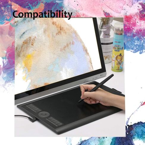GAOMON M10K 2018 Art Animation Tablet& GAOMON Two-Finger Glove&GAOMON Nibs for AP31 of M10K 2018 in Saudi Arabia