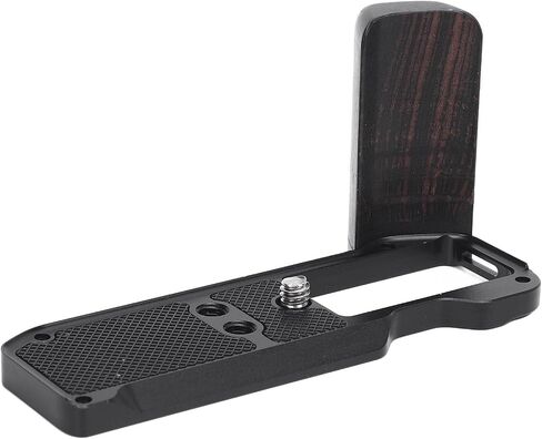 Yosoo Camera L Form Grip Sturdy Aluminum Alloy Handle with Wooden Handle for X M5 Videoographers in Saudi Arabia