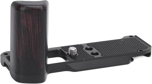 Yosoo Camera L Form Grip Sturdy Aluminum Alloy Handle with Wooden Handle for X M5 Videoographers in Saudi Arabia