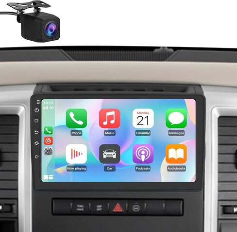 ستيريو راديو السيارة أندرويد 13 لدودج رام 1500 2500 3500 2009 2010 2011 2012 مع CarPlay أندرويد Auto in Saudi Arabia
