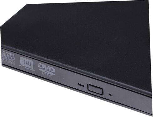 محرك أقراص خارجي للكمبيوتر المحمول، محرك أقراص DVD USB، ناسخ أقراص مضغوطة، قارئ أقراص DVD، أداة إعادة كتابة Dl Cd-rw، خفيف الوزن، محمول، لا يتطلب مصدر طاقة خارجي، Se Me Win in Kuwait