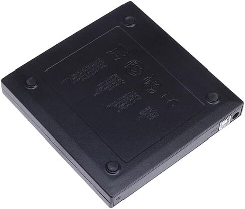 STOBOK USB External Cd Burner and DVD Cd Reader for Laptop Portable Black Optical Drive Compatible Easy to Use Stable Data Transfer in Saudi Arabia