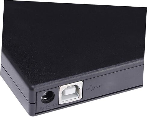 STOBOK USB External Cd Burner and DVD Cd Reader for Laptop Portable Black Optical Drive Compatible Easy to Use Stable Data Transfer in Saudi Arabia