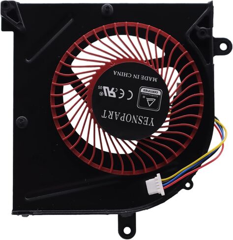 CPU GPU Graphics Cooling Fan kit Replacement for MSi GS63VR 4K-021, GS73VR Stealth Pro-025 6RF 7RF 7RG MS-16K2 MS-17B3 in Saudi Arabia
