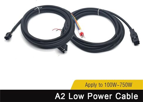 Low Power Cable Encoder Cable Asd-abpw0003 3m 5m 8m 10m 15m for Asda-A2 Serial 100w~750w(8M) in Saudi Arabia