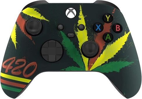 Custom Controllerzz Controller Bundle – Includes Custom Wireless Controller for Xbox Series X/S, Xbox One, PC & Braided USB-C Cable, Controller Stand, & Universal Protective Case in Kuwait