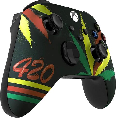 Custom Controllerzz Controller Bundle – Includes Custom Wireless Controller for Xbox Series X/S, Xbox One, PC & Braided USB-C Cable, Controller Stand, & Universal Protective Case in Kuwait