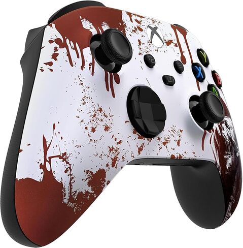 حزمة وحدة تحكم Custom Controllerzz - تتضمن وحدة تحكم لاسلكية مخصصة لأجهزة Xbox Series X/S وXbox One والكمبيوتر الشخصي وكابل USB-C المضفر وحامل وحدة التحكم وحقيبة حماية عالمية in Kuwait