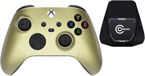 حزمة وحدة التحكم ووحدة التحكم المخصصة - تتضمن وحدة تحكم لاسلكية مخصصة لأجهزة Xbox Series X/S وXbox One والكمبيوتر الشخصي وحامل وحدة التحكم in Saudi Arabia