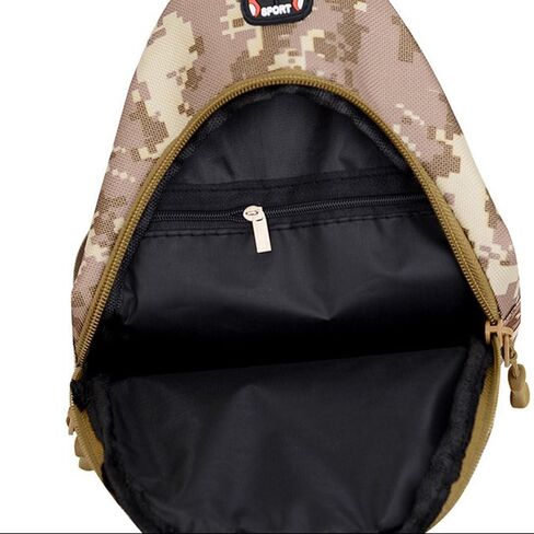Crossbody Sling Backpack，Ideal for Travel, Hiking, Chest Bag Use as a Daypack，Style1,Grey in Saudi Arabia