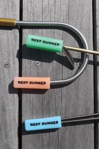 Reef Runner Soft Tips Blue - 2 حزمة نصائح بديلة لصيد الأسماك بالرمح والغوص الحر | متينة ومريحة وصديقة للبيئة in Saudi Arabia