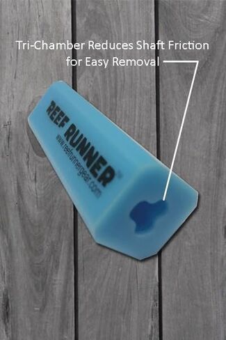 Reef Runner Soft Tips Blue - 2 حزمة نصائح بديلة لصيد الأسماك بالرمح والغوص الحر | متينة ومريحة وصديقة للبيئة in Saudi Arabia