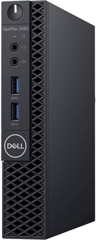 كمبيوتر Dell OptiPlex 3060 الصغير | انتل كور i3-8100T | 32 جيجا رام | 1 تيرابايت NVME | ويندوز 11 برو | واي فاي + بي تي | كمبيوتر مكتبي صغير (متجدد) (ذاكرة وصول عشوائي سعة 32 جيجابايت + ذاكرة NVMe سعة 1 تيرابايت) in Saudi Arabia