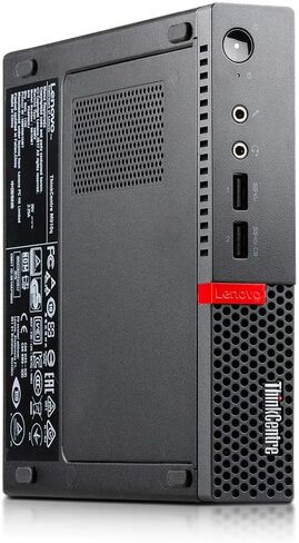 Lenovo ThinkCentre M910q Tiny Desktop Computer Windows 11 Pro - Intel Core i5-6500T 2.5GHz, 16 GB RAM, 256GB SSD, USB 3.0, DisplayPort, WiFi, BT Mini PC (Renewed) in Saudi Arabia