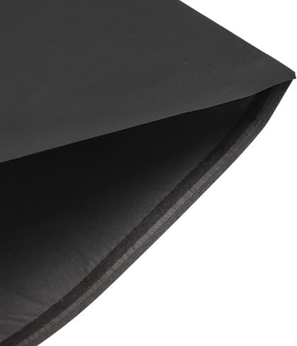 Pomya 12 Inch 20pcs Matt Black Black 350 GSM Paper Jackets in Saudi Arabia
