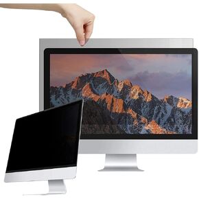 فلتر شاشة للخصوصية مقاس 24 بوصة - طبقة مضادة للوهج لشاشة الكمبيوتر، مضادة للخدش، تحجب 90% من الضوء الأزرق - لمسة نهائية لامعة غير لامعة، 24 بوصة (16:9) in Kuwait