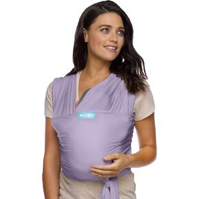 Moby Baby Wrap Carrier Classic for Newborns to Toddlers (8-33lbs), Infant Sling Carrier, Lightweight & Hands Free Design, Adjustable for All Body Types (Pear) in Kuwait