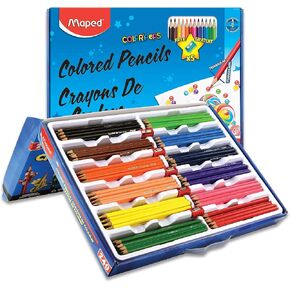 Maped - Color'Peps Triangular Colored Pencils - 48 Pack - Vibrant Colors in Kuwait