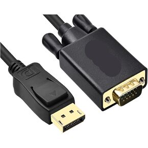 منفذ عرض إلى كابل V/GA ​​1080P منفذ عرض إلى V/GA ​​M>oni> كابل Tor 1.8M DP ذكر إلى V/GA ​​ذكر لـ de*/ll PC L(1m) in Kuwait