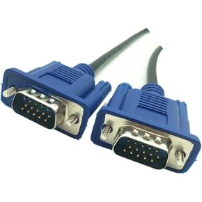 كابل V/GA ​​ذكر إلى Maleمضفر التدريع عالي الجودة HDTV V/GA ​​كابل إشارة عرض تلفزيون الكمبيوتر القصير 0.3 متر/0.5 متر 30 سنتيمتر 50 سنتيمتر (50 سنتيمتر) in Kuwait