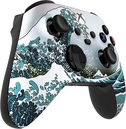 Custom Controllerzz Controller Bundle – Includes Custom Wireless Controller for Xbox Series X/S, Xbox One, PC & Braided USB-C Cable, Controller Stand, & Universal Protective Case in Saudi Arabia