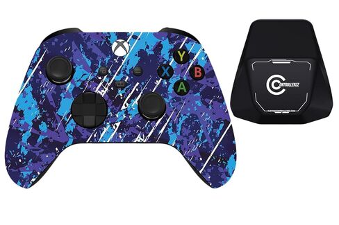 Custom Controllerzz Controller & Controller Stand Bundle – Includes Custom Wireless Controller for Xbox Series X/S, Xbox One, PC & Controller Stand in Kuwait