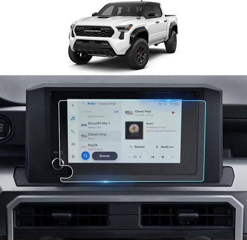 BIXUAN For 2026 Toyota RAV4 واقي شاشة غير لامع مضاد للوهج لـ 2026 RAV4 (XSE/Limited) شاشة لمس ملاحة 12.9 بوصة 2026 RAV4 ملحقات 9H زجاج مقسى [بدون وهج وبصمات الأصابع] in Kuwait