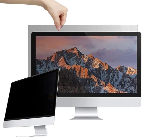 فلتر شاشة للخصوصية مقاس 24 بوصة - طبقة مضادة للوهج لشاشة الكمبيوتر، مضادة للخدش، تحجب 90% من الضوء الأزرق - لمسة نهائية لامعة غير لامعة، 24 بوصة (16:9) in Kuwait