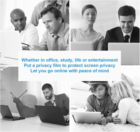 فلتر شاشة للخصوصية مقاس 24 بوصة - طبقة مضادة للوهج لشاشة الكمبيوتر، مضادة للخدش، تحجب 90% من الضوء الأزرق - لمسة نهائية لامعة غير لامعة، 24 بوصة (16:9) in Kuwait