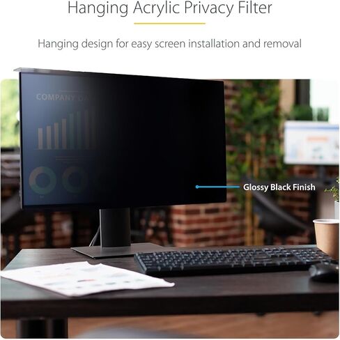 Computer Privacy Screen 27 Inch for 16:9 Widescreen Monitor, Removable Anti Blue Light Anti Glare Monitor Privacy Filter Shield in Saudi Arabia