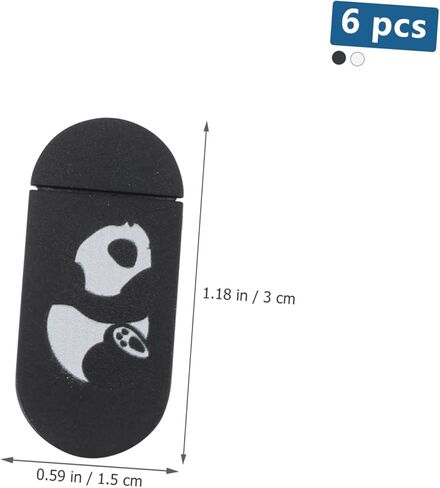 6PCS Ultra Thin Webcam Cover Slide for Laptop and Tablet Privacy Protection Shutter Anti-Peeping Lens in Kuwait