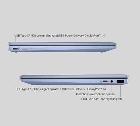 HP Chromebook x360 Home and Student 2 في 1 كمبيوتر محمول 14 بوصة FHD IPS Touch معالج Intel رباعي النواة N100 4 جيجابايت ذاكرة الوصول العشوائي 64 جيجابايت تخزين Type-C كاميرا FHD Wi-Fi6 عمر بطارية طويل ICP Hub in Kuwait