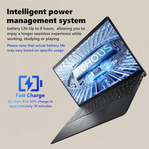كمبيوتر محمول Dell 2025 بشاشة لمس FHD مقاس 15.6 بوصة - معالج Intel 10-Core i7-1355U من الجيل الثالث عشر، وذاكرة وصول عشوائي 32 جيجابايت، و1 تيرابايت SSD، ولوحة مفاتيح رقمية، وHDMI، وWi-Fi 6، وWin11 Pro للأعمال والطلاب in Kuwait