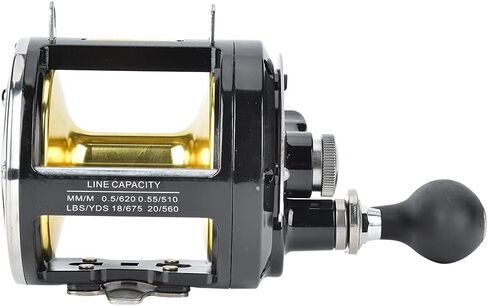 Metal Boat Iron Plate Trolling Fishing Reel High Strength Power Line Reel for Sea Fishing All Metal in Saudi Arabia