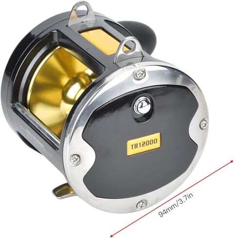 Metal Boat Iron Plate Trolling Fishing Reel High Strength Power Line Reel for Sea Fishing All Metal in Saudi Arabia