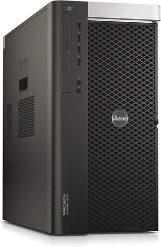 محطة عمل PCSP Precision T7910 2X Intel Xeon E5-2678 v3 2.5 جيجا هرتز (24 نواة) 128 جيجا DDR4 ذاكرة Quadro K2000 512 جيجا SSD 1300 وات PSU، بدون نظام تشغيل (متجدد) in Saudi Arabia