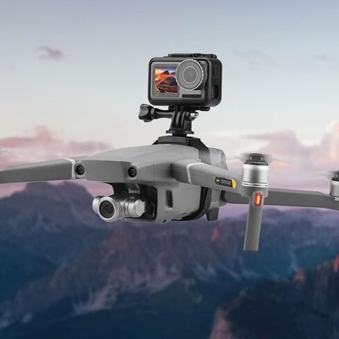 حامل كاميرا محول ممتد من COHEALI للطائرة بدون طيار مع برغي متوافق مع Air Pro Mini Action وكاميرات 360 درجة، ملحق تثبيت بتصميم حلقة خطافية سهلة التركيب in Saudi Arabia