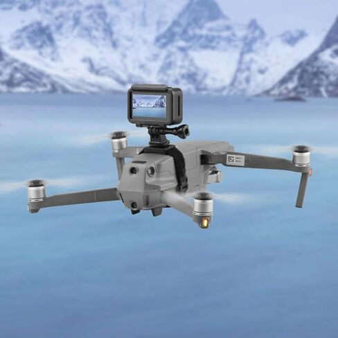 حامل كاميرا محول ممتد من COHEALI للطائرة بدون طيار مع برغي متوافق مع Air Pro Mini Action وكاميرات 360 درجة، ملحق تثبيت بتصميم حلقة خطافية سهلة التركيب in Saudi Arabia