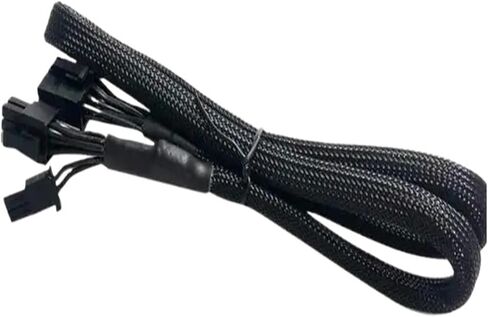 قسط 6X 8 دبوس إلى 8 دبوس (6 + 2) PCIE V/GA ​​كابل العرض فليكس ل E/VGA 650 750 850 1000 1600 2000 G2 G3 P2 T2 GS in Saudi Arabia