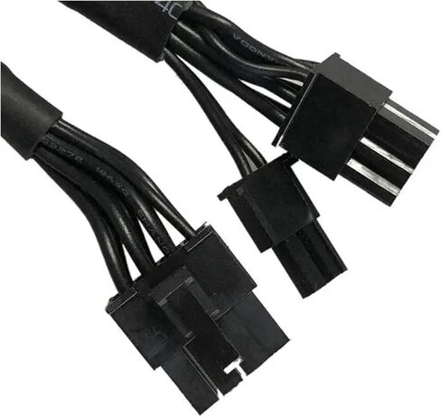 قسط 6X 8 دبوس إلى 8 دبوس (6 + 2) PCIE V/GA ​​كابل العرض فليكس ل E/VGA 650 750 850 1000 1600 2000 G2 G3 P2 T2 GS in Saudi Arabia