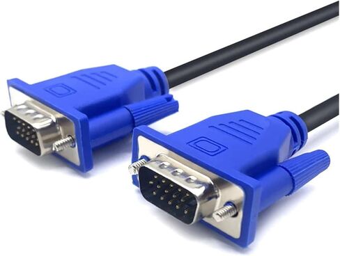 30CM 1.5m 300cm 5m 10m 1080P V/GA Extension Cable HD 15 Pin Male to Male Wire Copper Core for PC Computer M>oni>tor Projector(5M) in Saudi Arabia