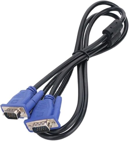 30CM 1.5m 300cm 5m 10m 1080P V/GA Extension Cable HD 15 Pin Male to Male Wire Copper Core for PC Computer M>oni>tor Projector(5M) in Saudi Arabia