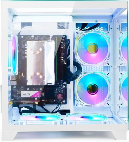 LXZ Desktop PC Computer Ryzen 5-5600GT 8 core 3.6GHz, 16G DDR4 RAM, 1TB NVME SSD, Tower Computer with Wi-Fi & 400W Power Supply for Working, Home and Office in Saudi Arabia