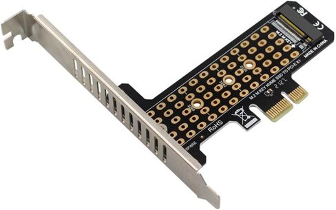 بطاقة توسيع محول M.2 NVME إلى PCIe X1، 32 جيجابت في الثانية، تدعم PCIe 4.0(X1/X2/X8/X16)، متوافقة مع الإصدارات السابقة PCIe 3.0، (2230/2242/2260/2280) محركات الأقراص الصلبة لبروتوكول M.2 NVME، لنظام التشغيل Windows وMac وLinux. in Kuwait