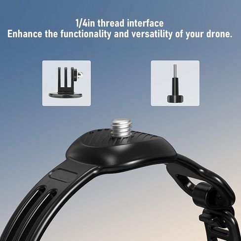 Camera Expansion Mount Bracket, Camera Desktop Base Stand Expansion Adapter Fit for 3 3PRO, 2Pro Zoom Air2, 3, 3s Drone in Saudi Arabia